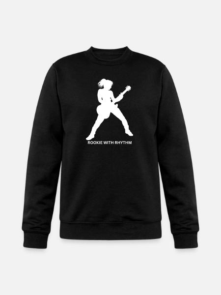 Rookie_With_Rhythm - Champion Unisex Powerblend Sweatshirt  - black