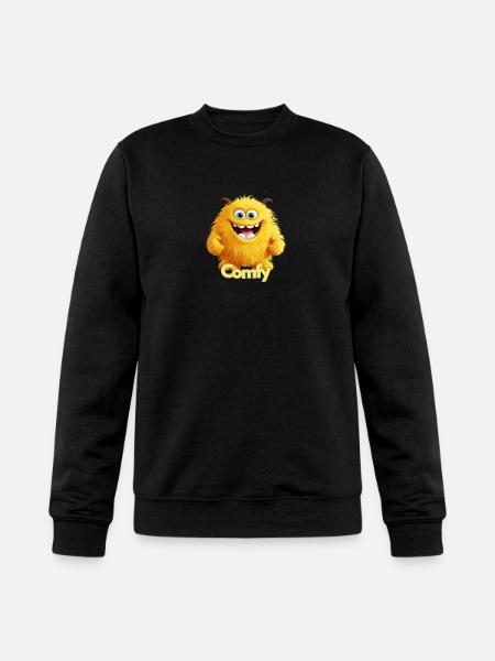 Comfy Warm Fuzzy - Champion Unisex Powerblend Sweatshirt  - black