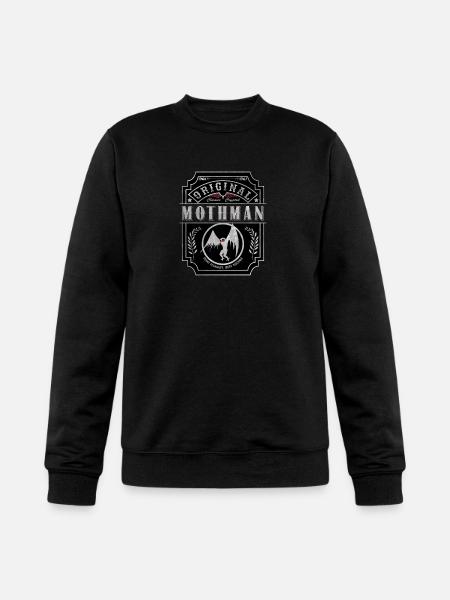 Mothman Classic Cryptid - Champion Unisex Powerblend Sweatshirt  - black