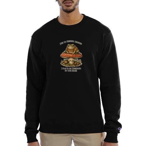 Frog Consumed by Moss Cottagecore Aesthetic - Champion Unisex Powerblend Sweatshirt 