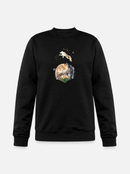 Wolf Moon Magic - Champion Unisex Powerblend Sweatshirt - black