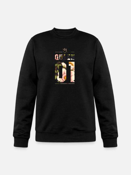 KING AND QUEEN - Champion Unisex Powerblend Sweatshirt - black