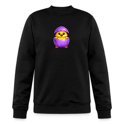 Easter Chick Purple - Champion Unisex Powerblend Sweatshirt 