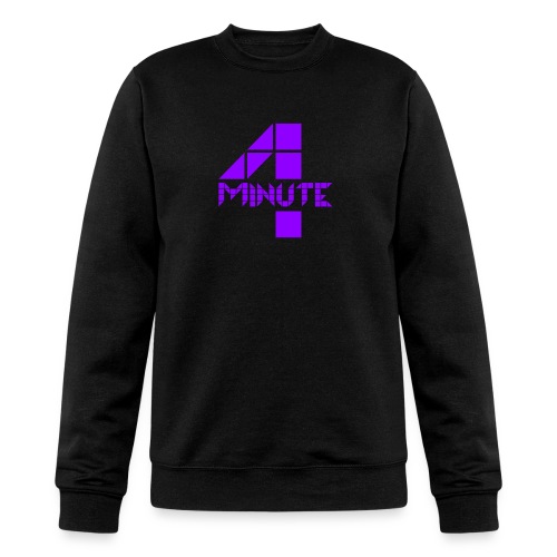 4Minute Logo in Purple Women's Hoodie - Champion Unisex Powerblend Sweatshirt 