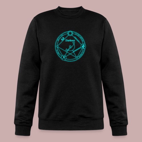 darknet logo cyan - Champion Unisex Powerblend Sweatshirt 