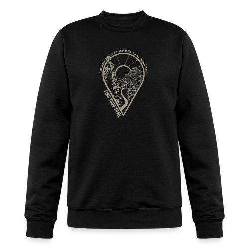 Find Your Trail Location Pin: National Trails Day - Champion Unisex Powerblend Sweatshirt 