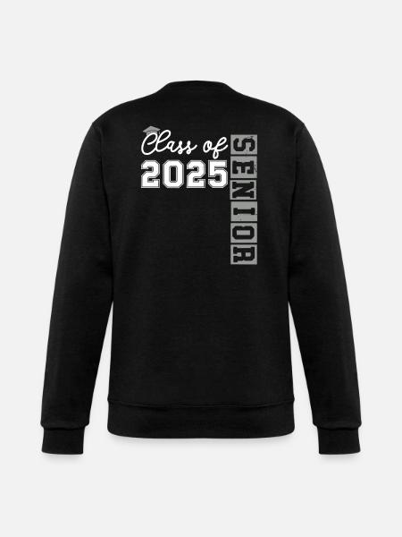 Class Of 2025 Senior  - Champion Unisex Powerblend Sweatshirt  - black
