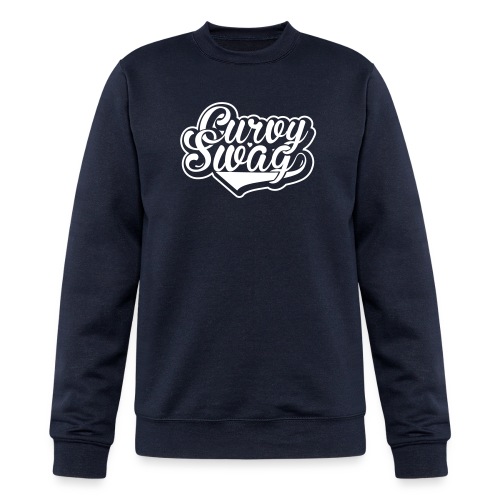 Curvy Swag Reversed Out Design - Champion Unisex Powerblend Sweatshirt 