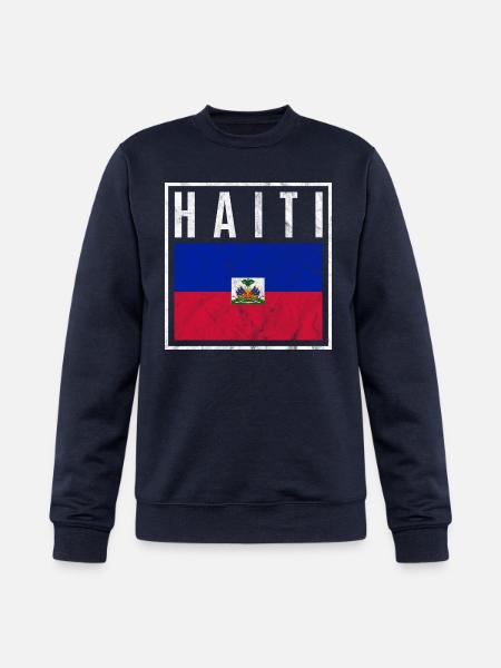 Haiti - Champion Unisex Powerblend Sweatshirt  - navy