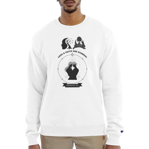 Love & Faith - Champion Unisex Powerblend Sweatshirt 