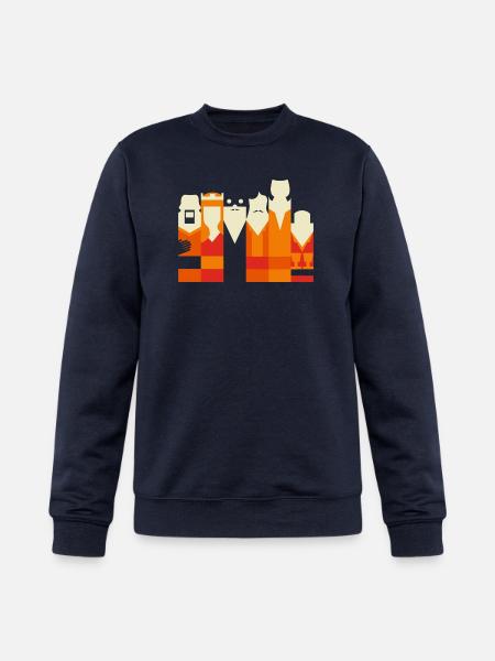 Inconceivably Minimal - Champion Unisex Powerblend Sweatshirt - navy