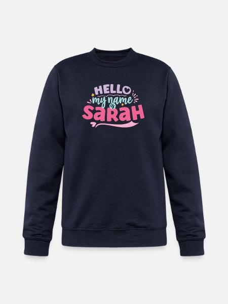 Sarah My Name Is Sarah - Champion Unisex Powerblend Sweatshirt - navy