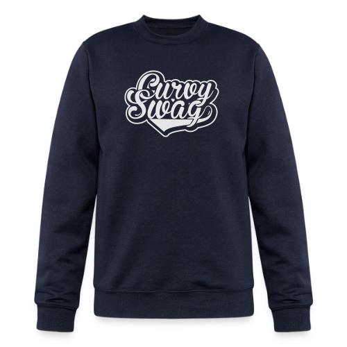Curvy Swag Reversed Out Design - Champion Unisex Powerblend Sweatshirt 