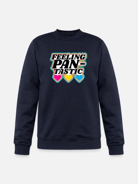 Feeling Pan Tastic - Champion Unisex Powerblend Sweatshirt - navy