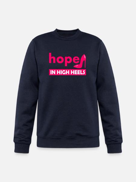 Hope In High Heels - Champion Unisex Powerblend Sweatshirt - navy