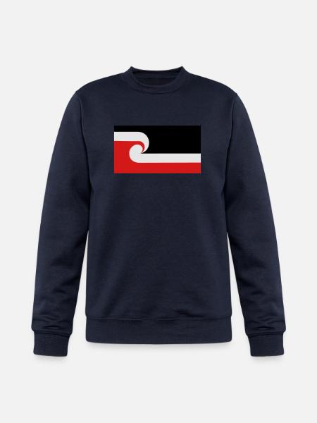 Maori Flag - Champion Unisex Powerblend Sweatshirt  - navy