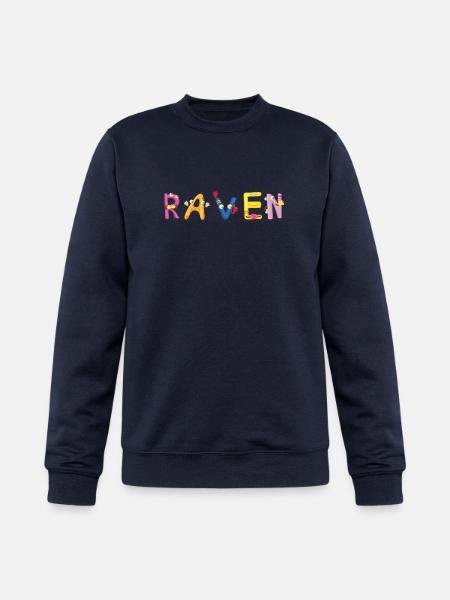 Raven - Champion Unisex Powerblend Sweatshirt - navy