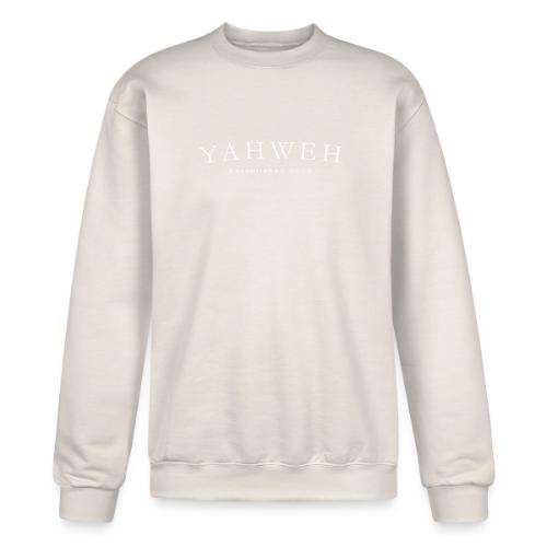 Yahweh Established 0000 in white - Champion Unisex Powerblend Sweatshirt 