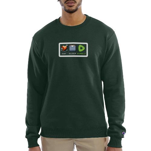 Eat Sleep Rumble merch - Champion Unisex Powerblend Sweatshirt 