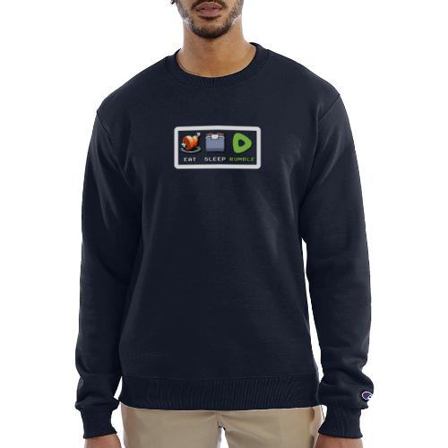 Eat Sleep Rumble merch - Champion Unisex Powerblend Sweatshirt 