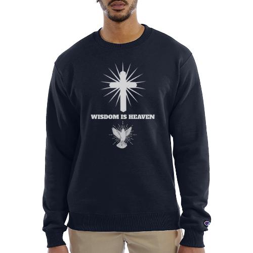 Wisdom is Heaven - Champion Unisex Powerblend Sweatshirt 