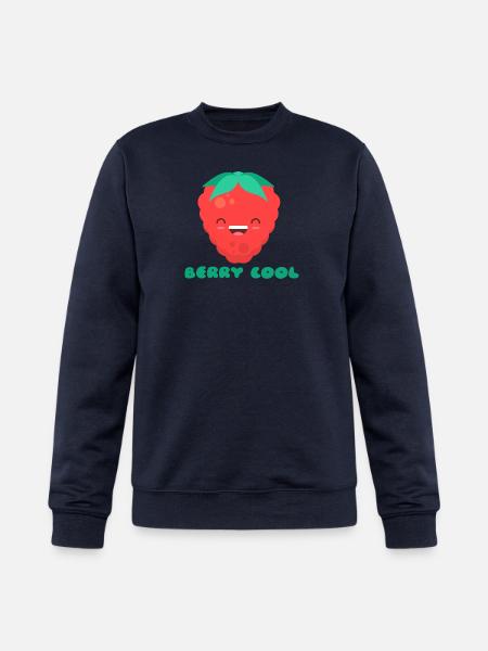 Berry Cool - Champion Unisex Powerblend Sweatshirt - navy