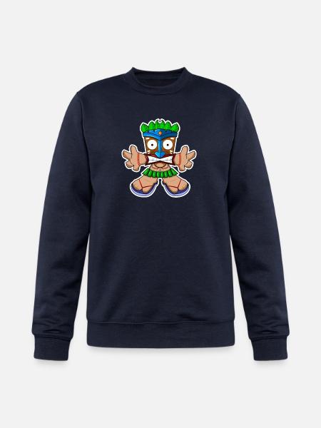 Tiki Surprise - Champion Unisex Powerblend Sweatshirt - navy
