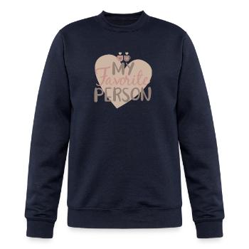 my favorite person - Champion Unisex Powerblend Sweatshirt  - navy - Front