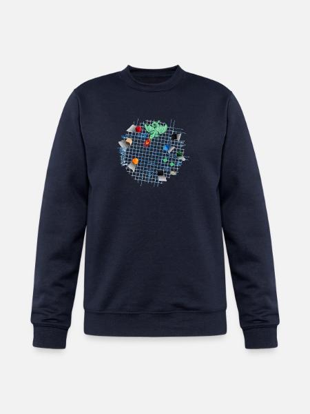 Dungeon Mastery - Champion Unisex Powerblend Sweatshirt - navy