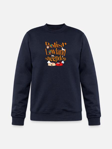 Polish lowland sheepdog - Champion Unisex Powerblend Sweatshirt - navy