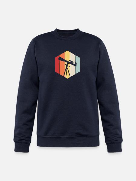 Astrophotography Telescope - Champion Unisex Powerblend Sweatshirt - navy