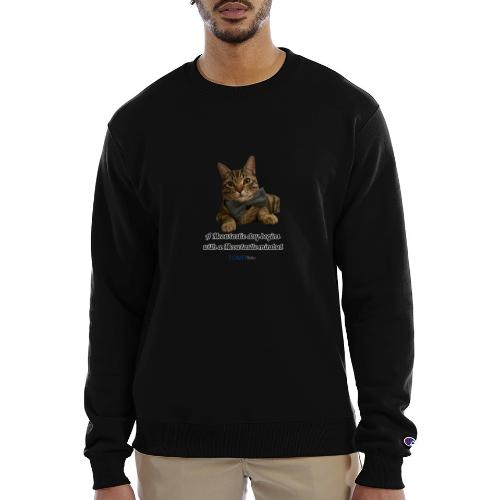 Meowtastic Mindset - Champion Unisex Powerblend Sweatshirt 