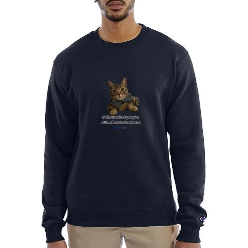 Meowtastic Mindset - Champion Unisex Powerblend Sweatshirt 