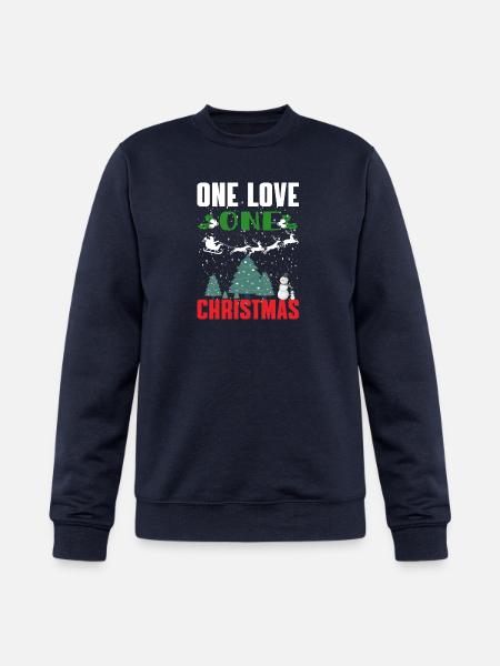 One Christmas - Champion Unisex Powerblend Sweatshirt - navy