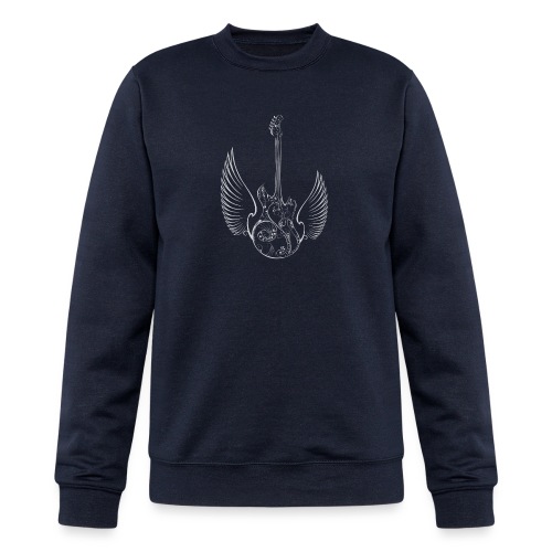 Love Music Guitar Wings - Champion Unisex Powerblend Sweatshirt 