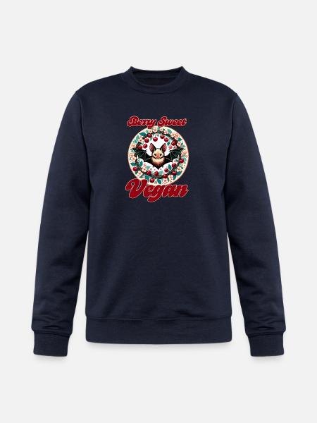 Berry Sweet Vegan - Champion Unisex Powerblend Sweatshirt  - navy