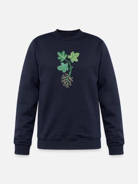 Fig Tree Cutting - Champion Unisex Powerblend Sweatshirt  - navy