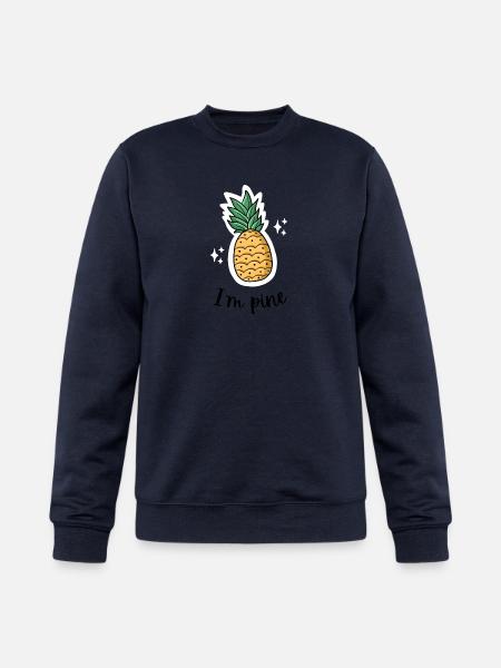 I'm pine - Champion Unisex Powerblend Sweatshirt - navy