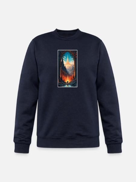 Fantastic Journey - Champion Unisex Powerblend Sweatshirt - navy