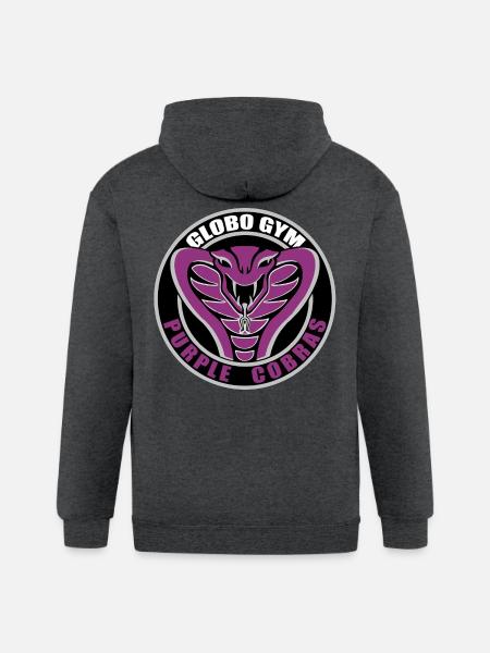 Globo GYM - Gildan Heavy Blend Adult Zip Hoodie - deep heather