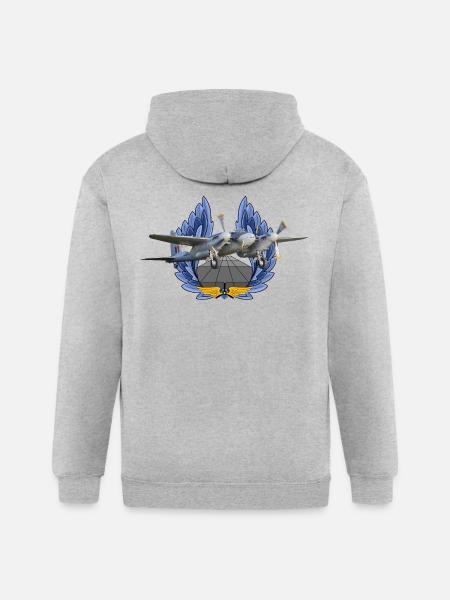 Mosquito - Gildan Heavy Blend Adult Zip Hoodie - heather gray