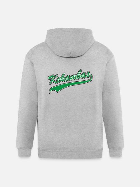 Hard Ball: Kekambas - Gildan Heavy Blend Adult Zip Hoodie - heather gray