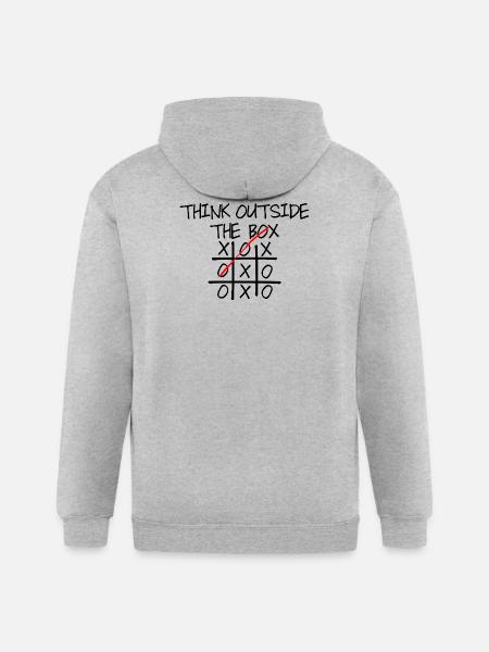 Crimson Diagonal Brushstroke - Gildan Heavy Blend Adult Zip Hoodie - heather gray