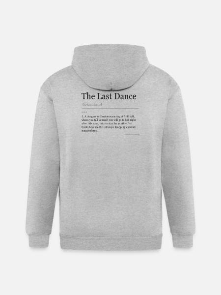 The Last Dance - Gildan Heavy Blend Adult Zip Hoodie - heather gray
