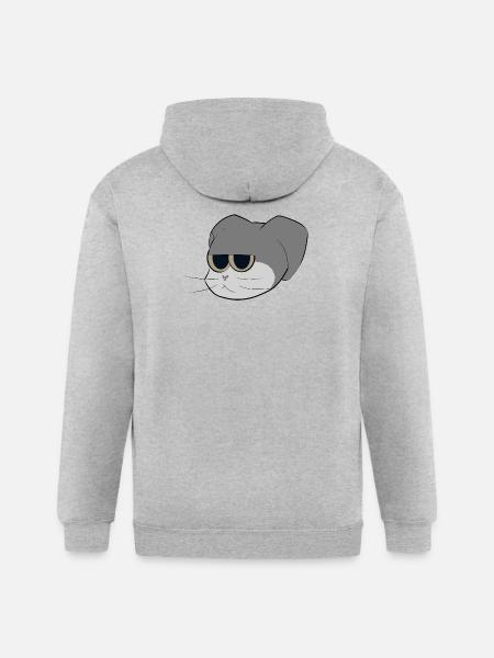 Ketos - Gildan Heavy Blend Adult Zip Hoodie - heather gray