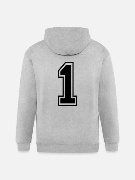 1 - Gildan Heavy Blend Adult Zip Hoodie - heather gray