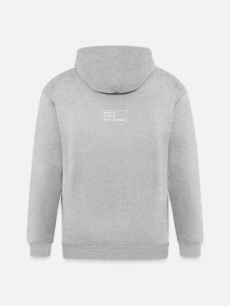 Tplant Coordinates - Gildan Heavy Blend Adult Zip Hoodie - heather gray