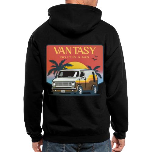 Vantasy - Men's Zip Hoodie