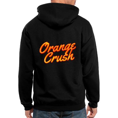 Orange Crush - Men's Zip Hoodie