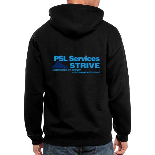 PSL Services/STRIVE - Men's Zip Hoodie